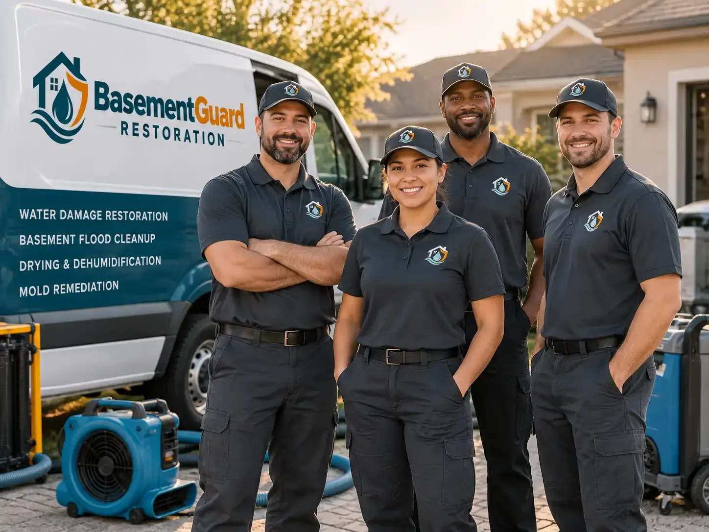 Basement Water Damage Restoration company in Linn Grove, IA